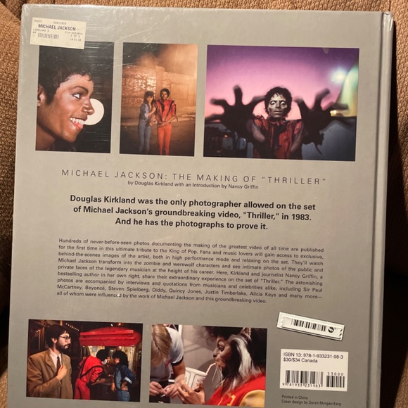 Michael Jackson: The Making of Thriller Book Kirkland - Picture 4 of 4
